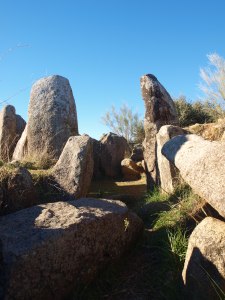 Chalkolitisches Megalithgrab „Dolmen de Azután“ (Foto: Felicitas Schmitt/Universität Tübingen)