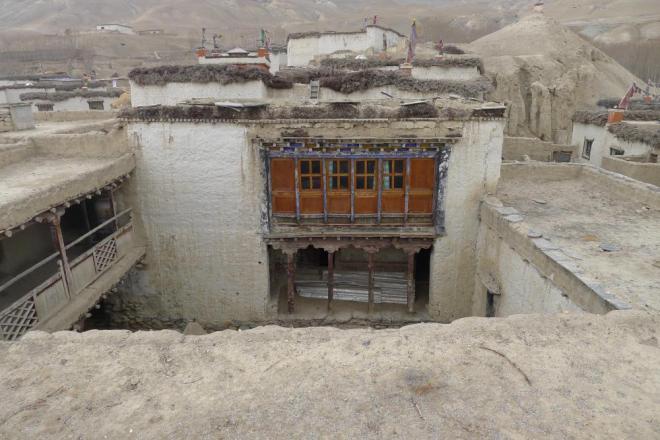 Thingkar, Sommerpalast. Blick in den Haupthof